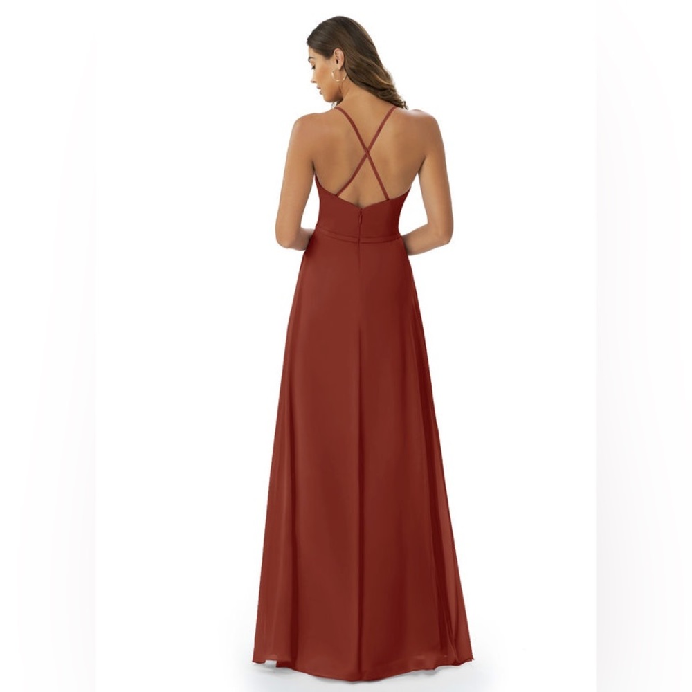 Azazie Naeem Dress in Terracotta